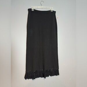 Fred David Black long Skirt for Night Out‎